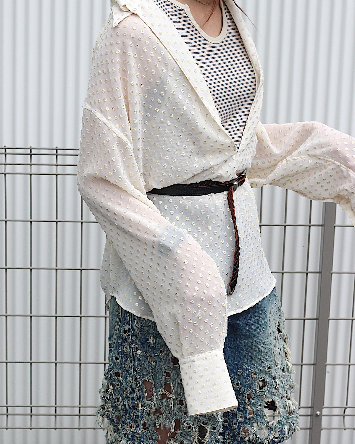 SUGARHILL / TWINKLE SHEER SKIPPER SHIRT