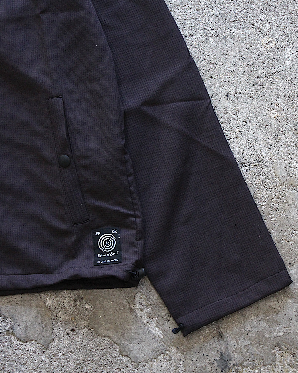 Wave of Sand / KAYA Zip Up Top