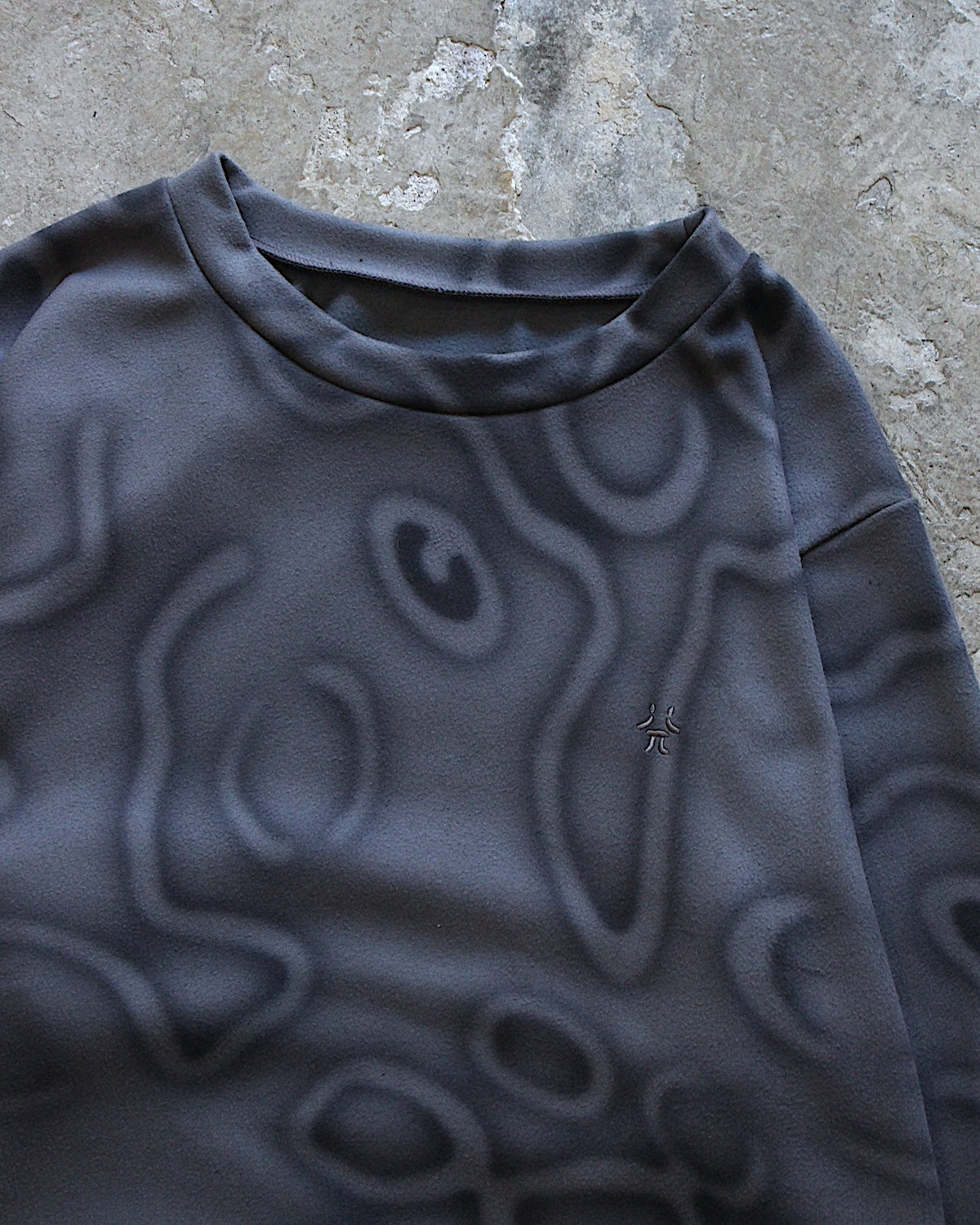 Wave of Sand / FLEECE Crew Neck Sweat Top