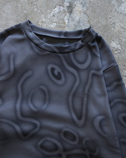 Wave of Sand / FLEECE Crew Neck Sweat Top