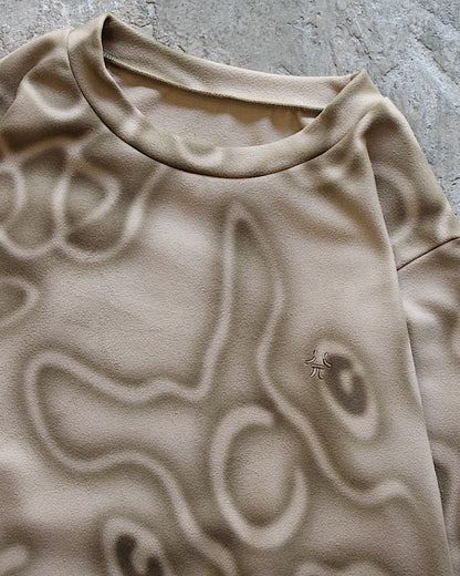 Wave of Sand / FLEECE Crew Neck Sweat Top