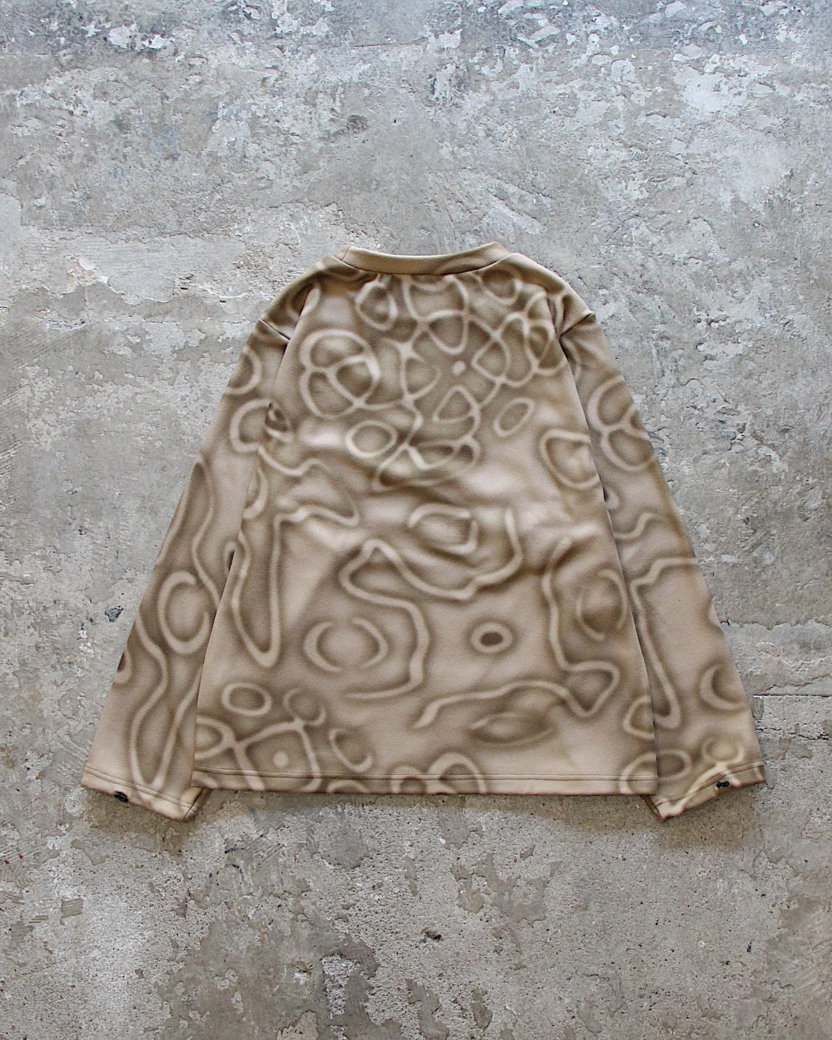 Wave of Sand / FLEECE Crew Neck Sweat Top