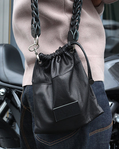 A LEATHER × NOZOKU / Exclusive Short Loop "st△△△ck"
