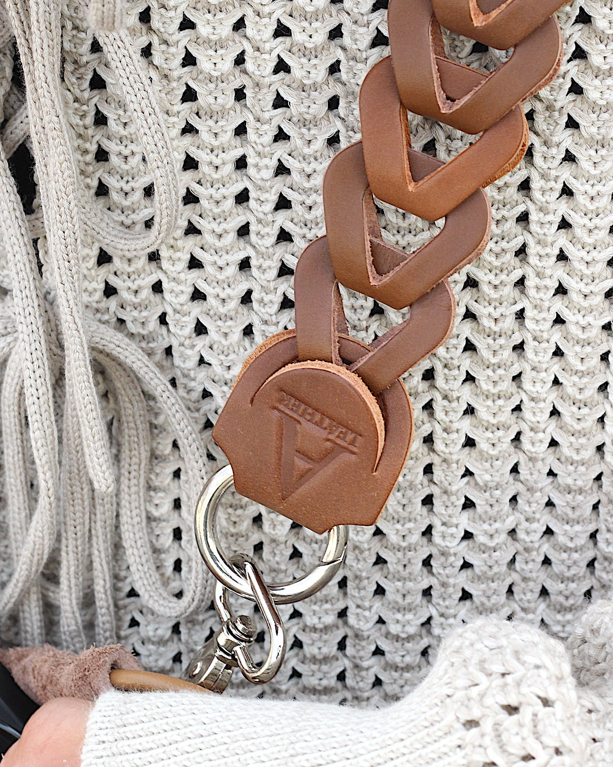 A LEATHER × NOZOKU / Exclusive Short Loop "st△△△ck"
