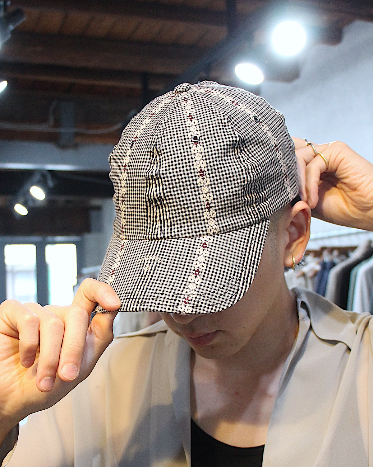 SUGARHILL / TYROL DOBBY BASEBALL CAP
