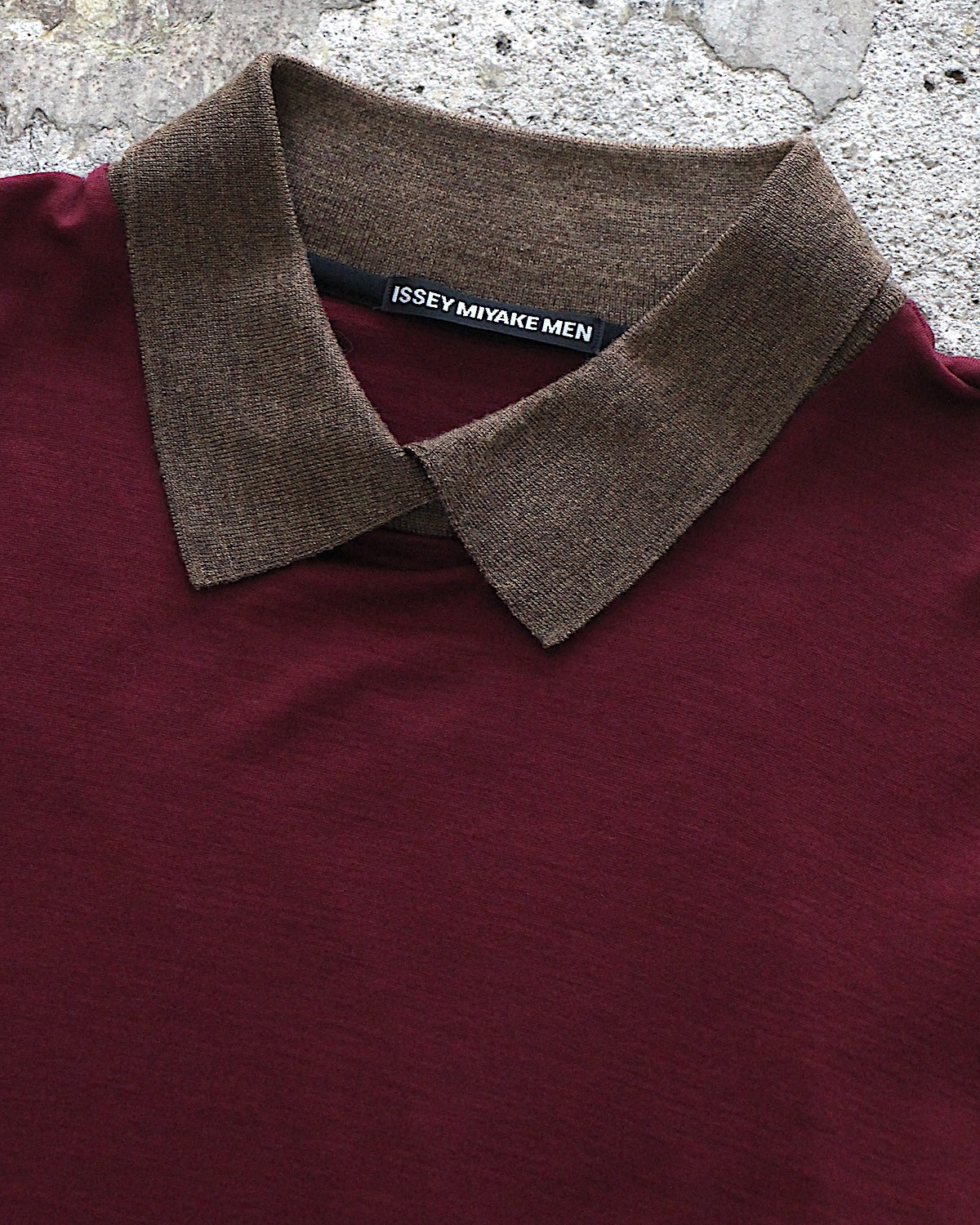 ISSEY MIYAKE /  Knit Polo