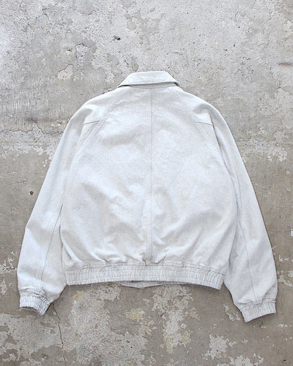 SUGARHILL / PIPING DENIM BOMBER JACKET