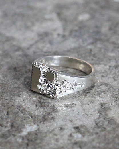 HORIZON / FRACTURED BEADED SQUARE