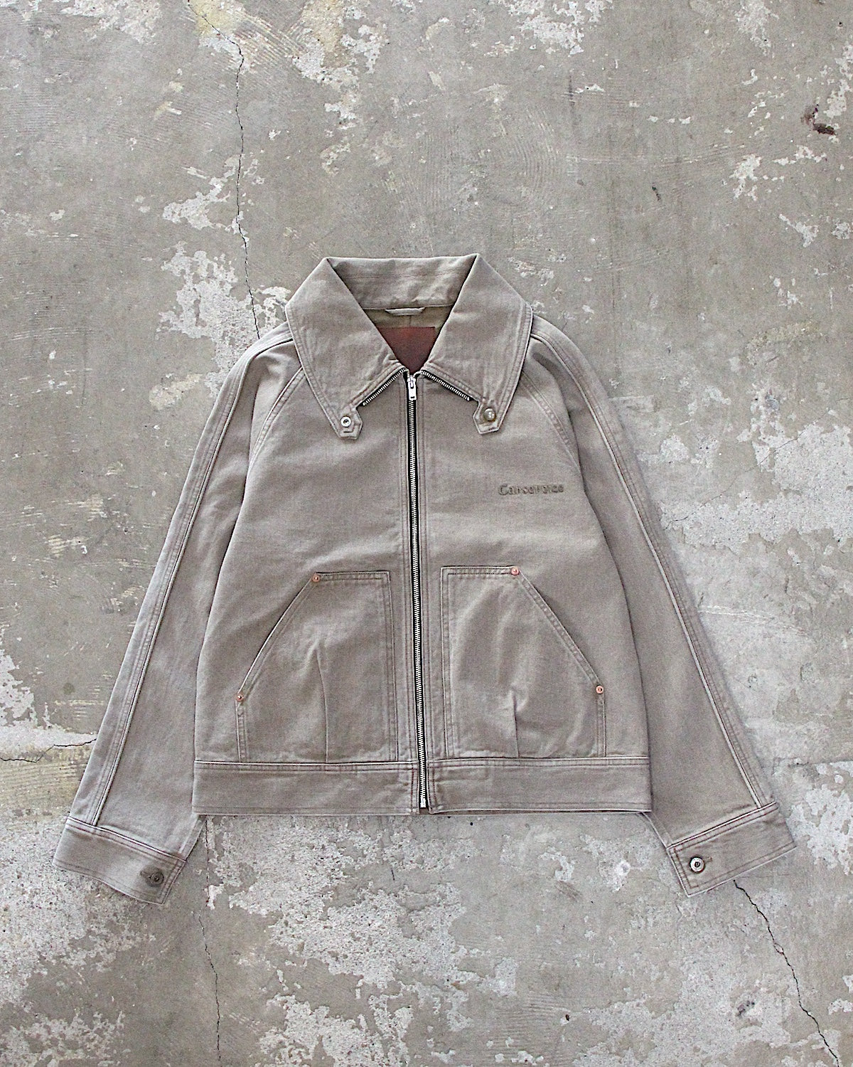 SUGARHILL / "CS"ZIP LACING JACKET