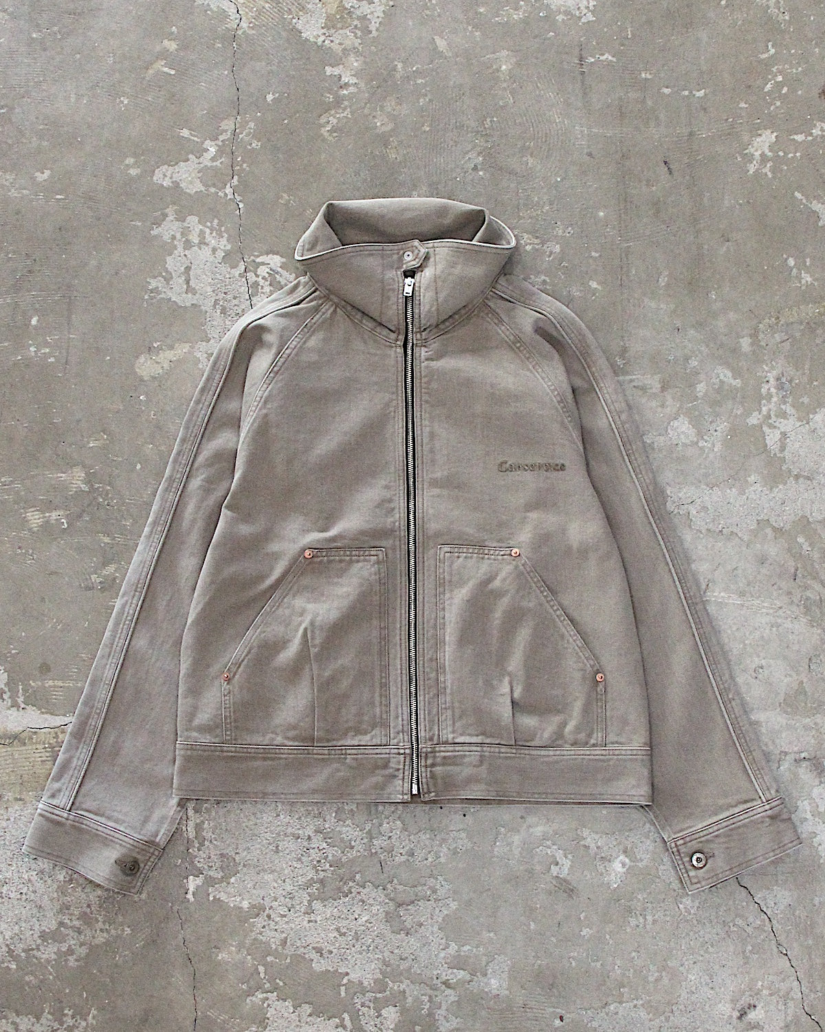 SUGARHILL / "CS"ZIP LACING JACKET