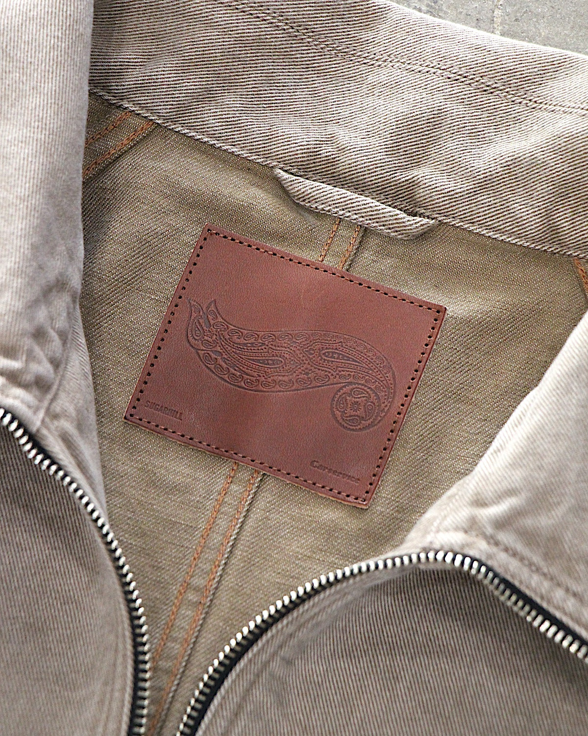 SUGARHILL / "CS"ZIP LACING JACKET