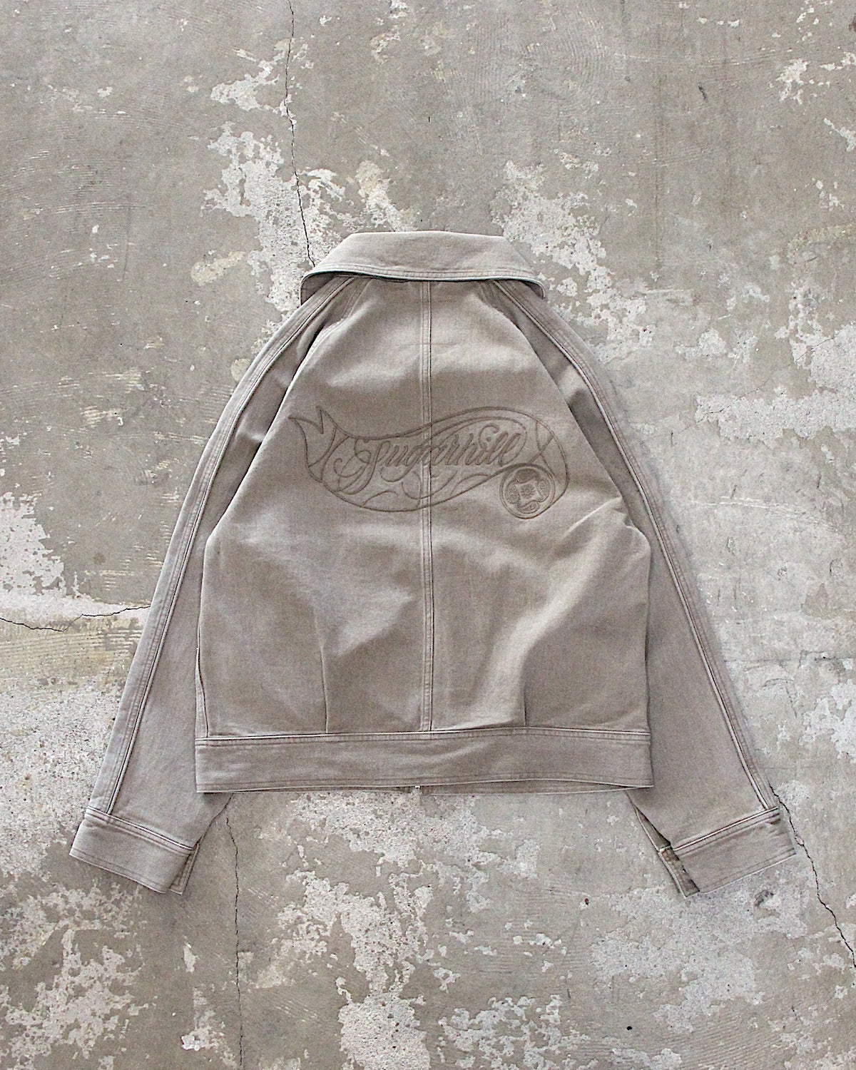 SUGARHILL / "CS"ZIP LACING JACKET