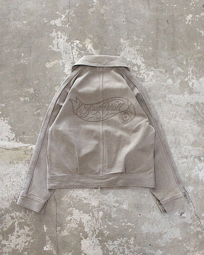 SUGARHILL / "CS"ZIP LACING JACKET