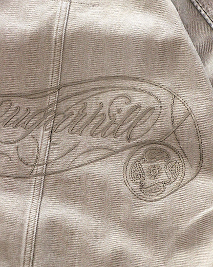SUGARHILL / "CS"ZIP LACING JACKET