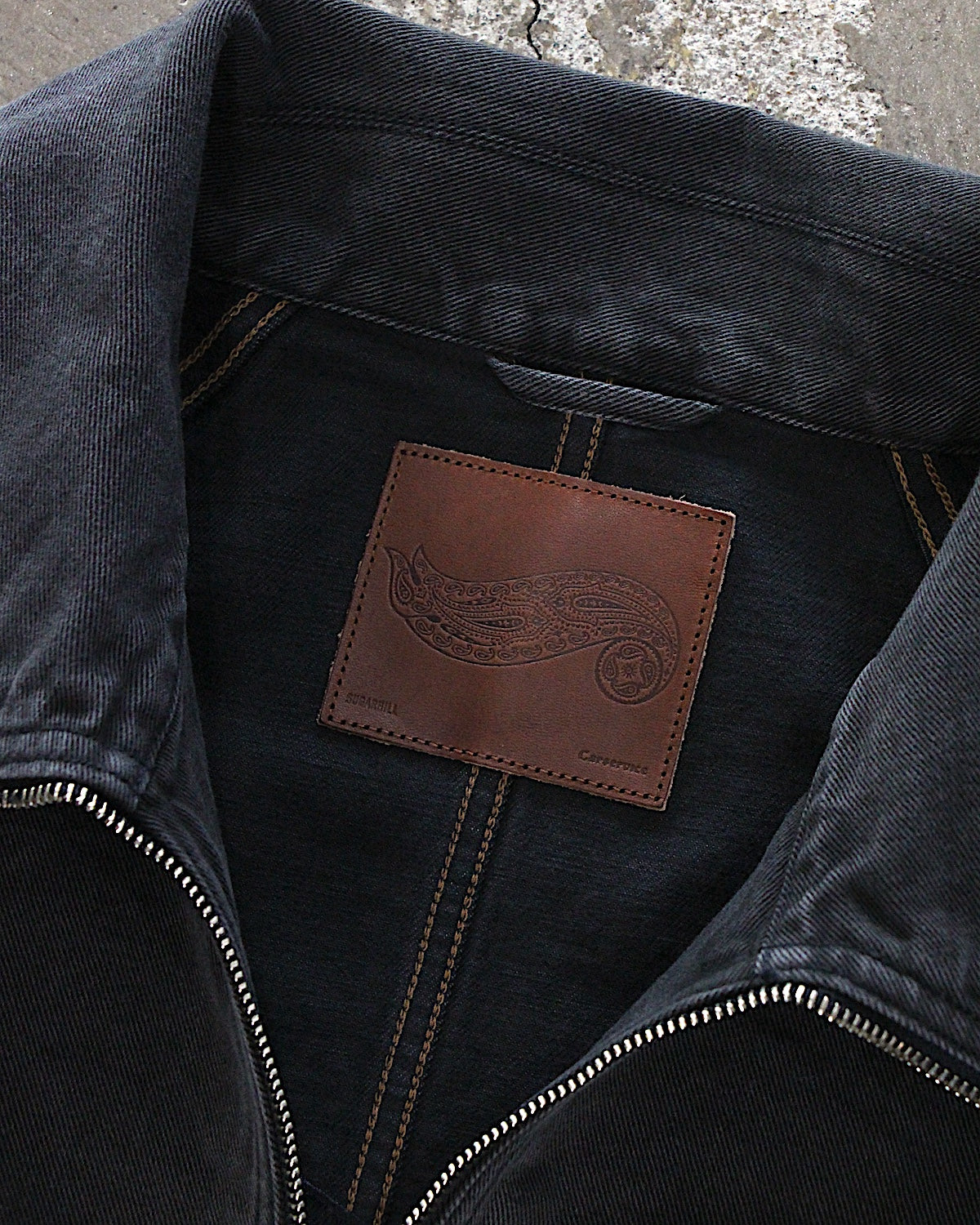 SUGARHILL / "CS"ZIP LACING JACKET