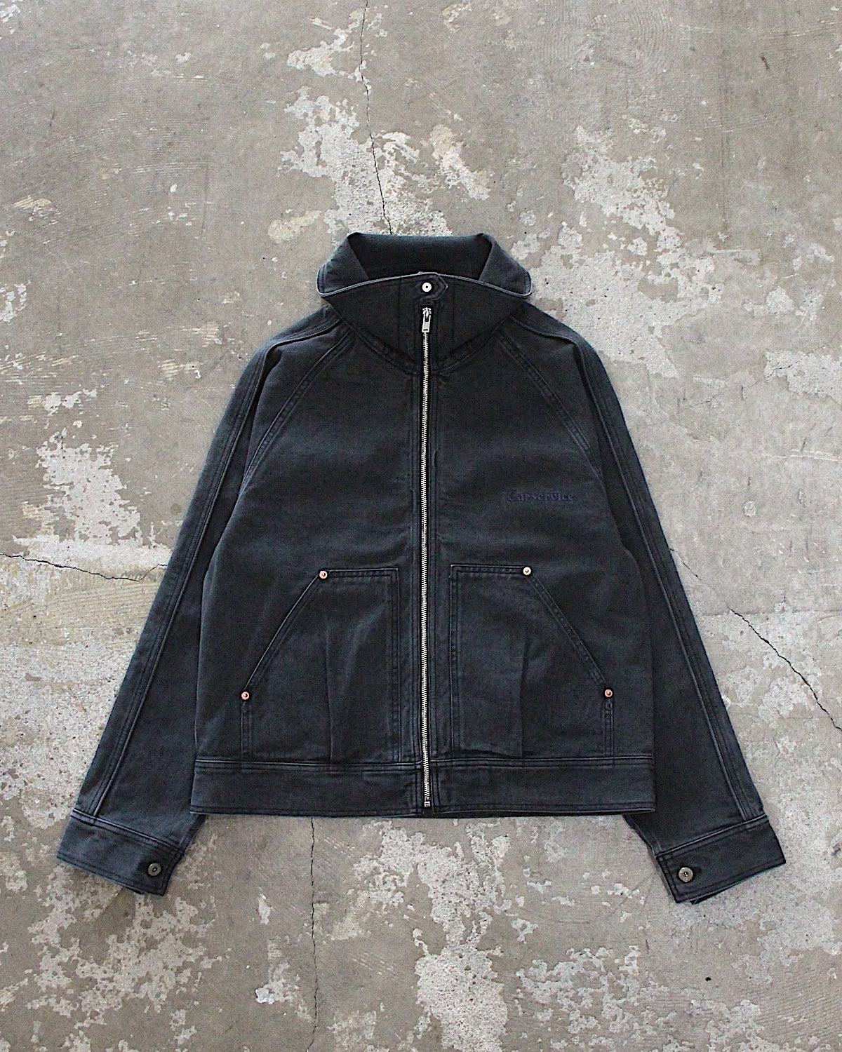 SUGARHILL / "CS"ZIP LACING JACKET