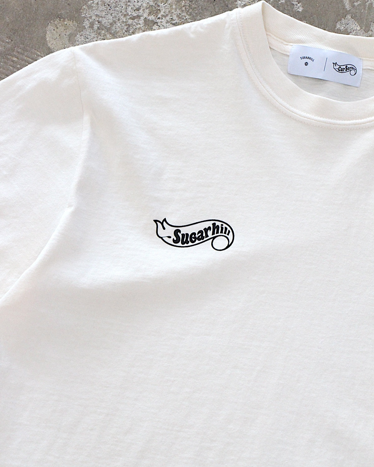 SUGARHILL / "CS"HOTWHEEL LOGO TEE