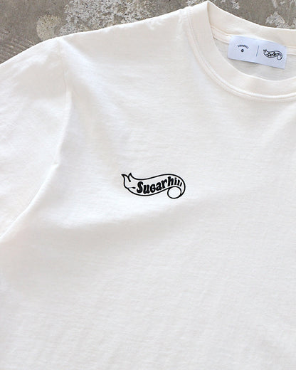 SUGARHILL / "CS"HOTWHEEL LOGO TEE