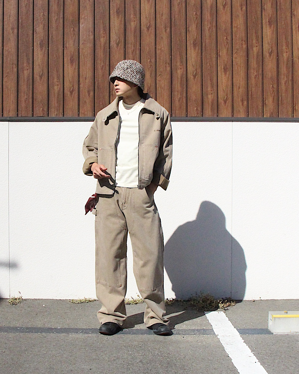 SUGARHILL / "CS"ZIP LACING JACKET