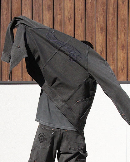 SUGARHILL / "CS"ZIP LACING JACKET