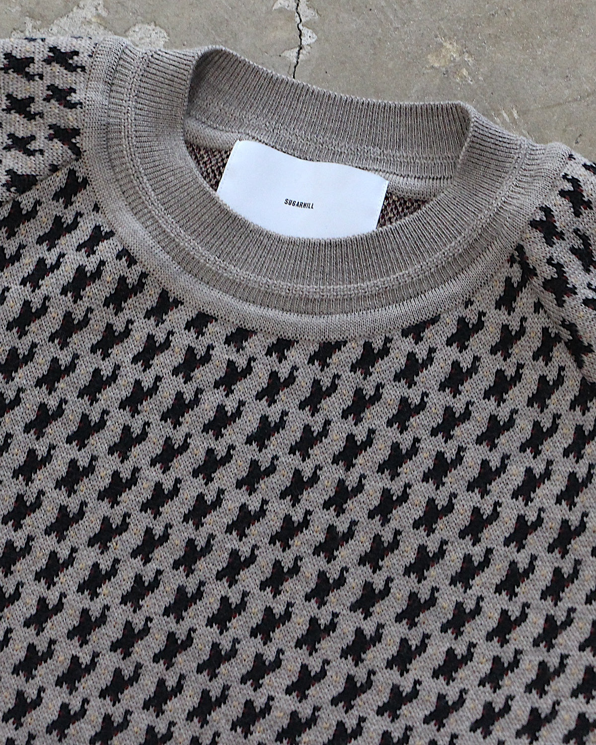 SUGARHILL / JACQUARD KNIT PULLOVER
