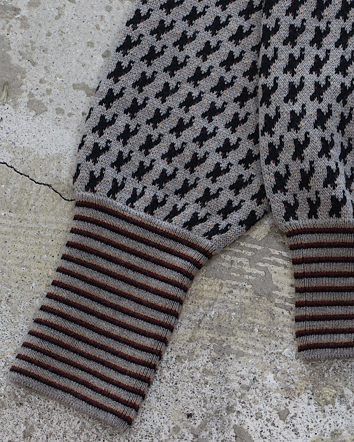 SUGARHILL / JACQUARD KNIT PULLOVER