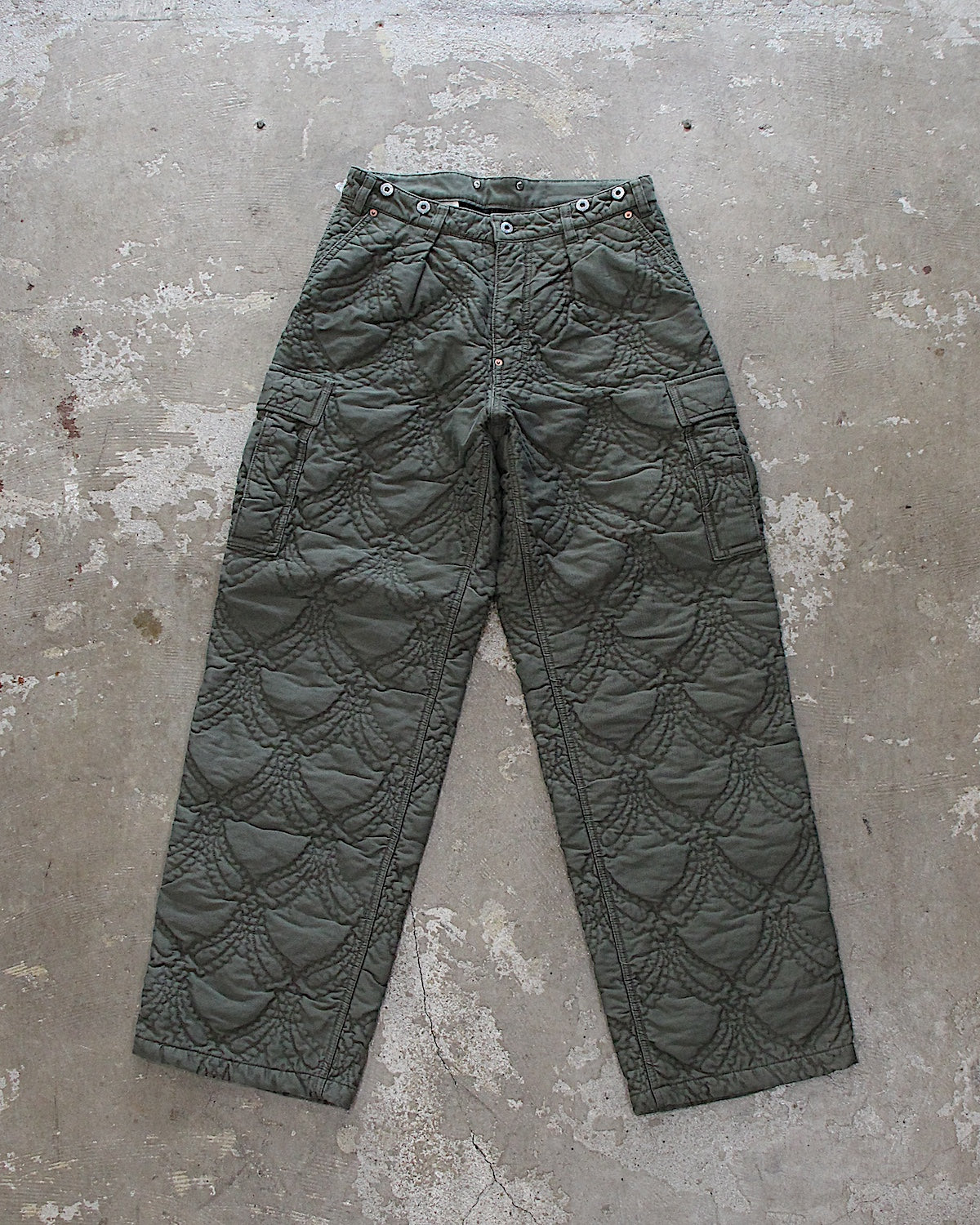 SUGARHILL / QUILTED CARGO PANTS