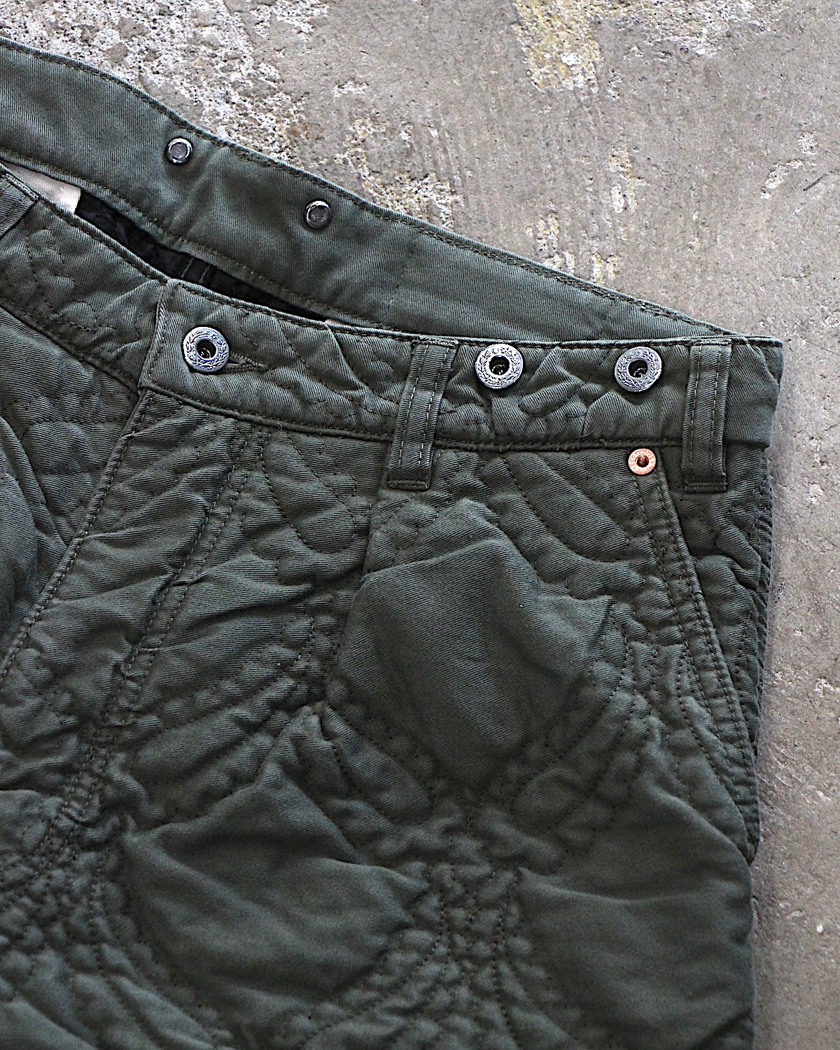 SUGARHILL / QUILTED CARGO PANTS