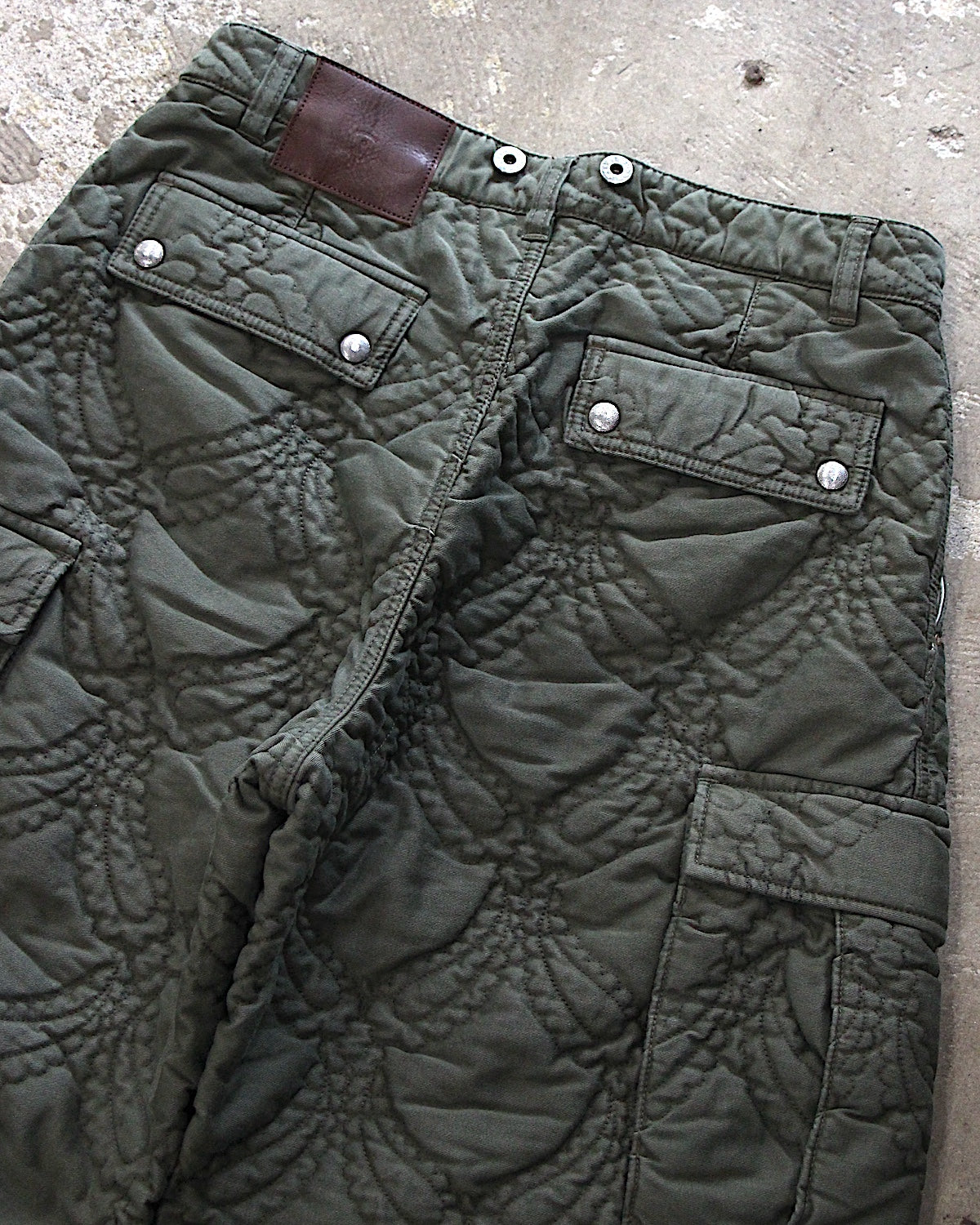 SUGARHILL / QUILTED CARGO PANTS