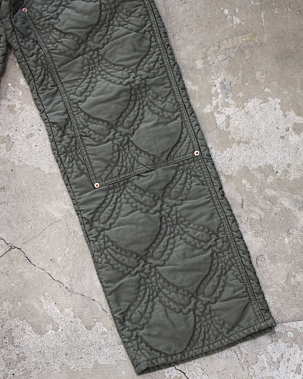 SUGARHILL / QUILTED DOUBLE KNEE PANTS