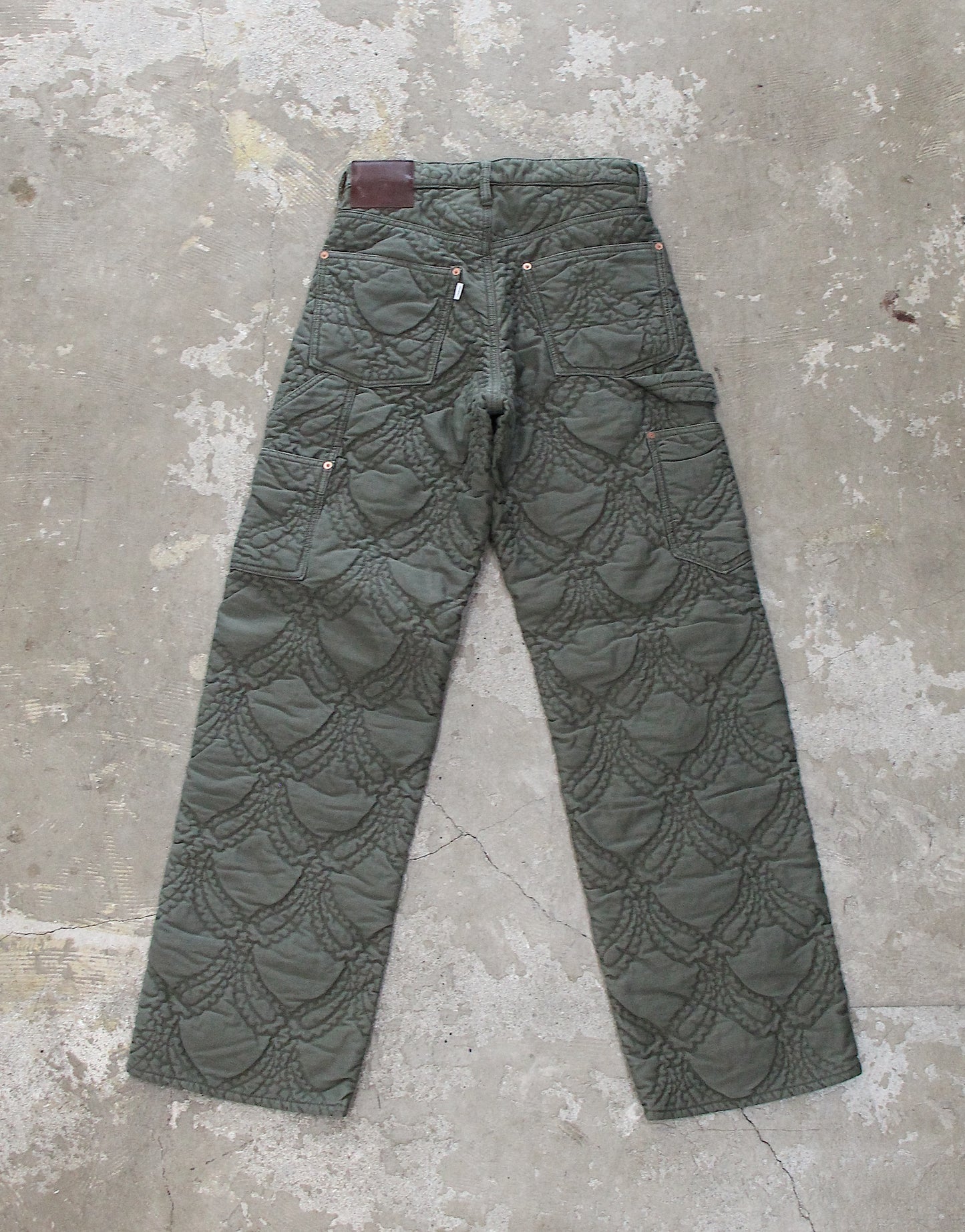 SUGARHILL / QUILTED DOUBLE KNEE PANTS