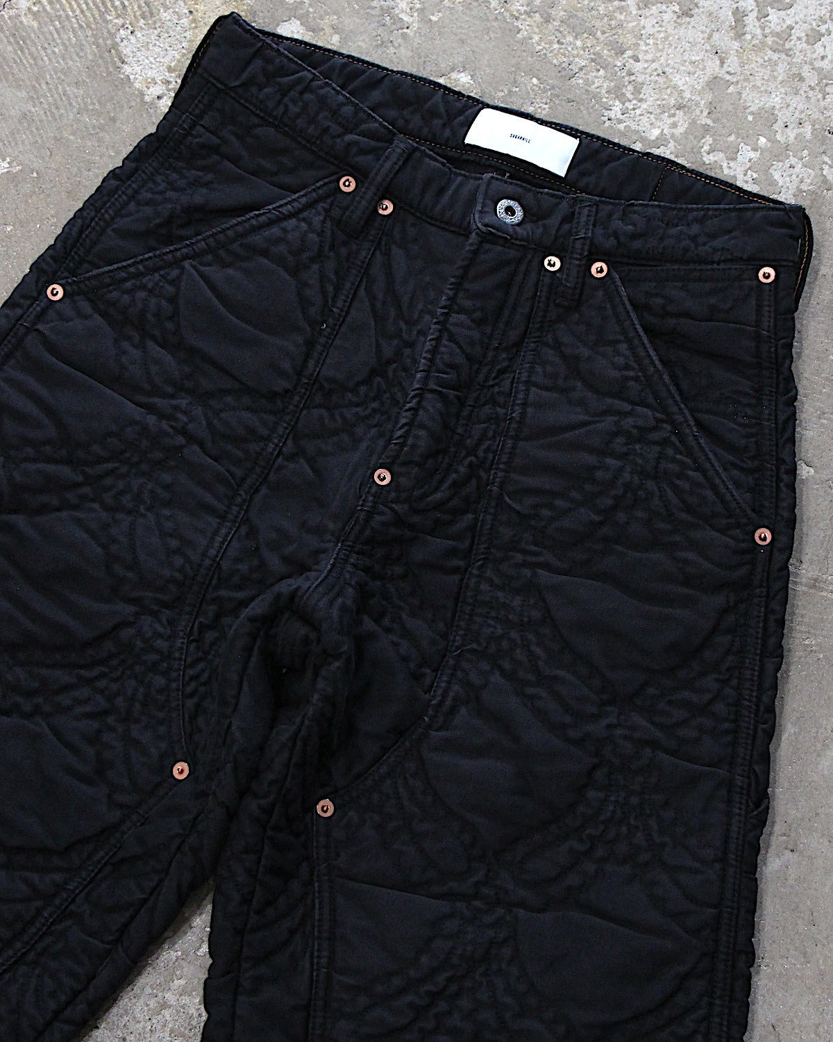 SUGARHILL / QUILTED DOUBLE KNEE PANTS