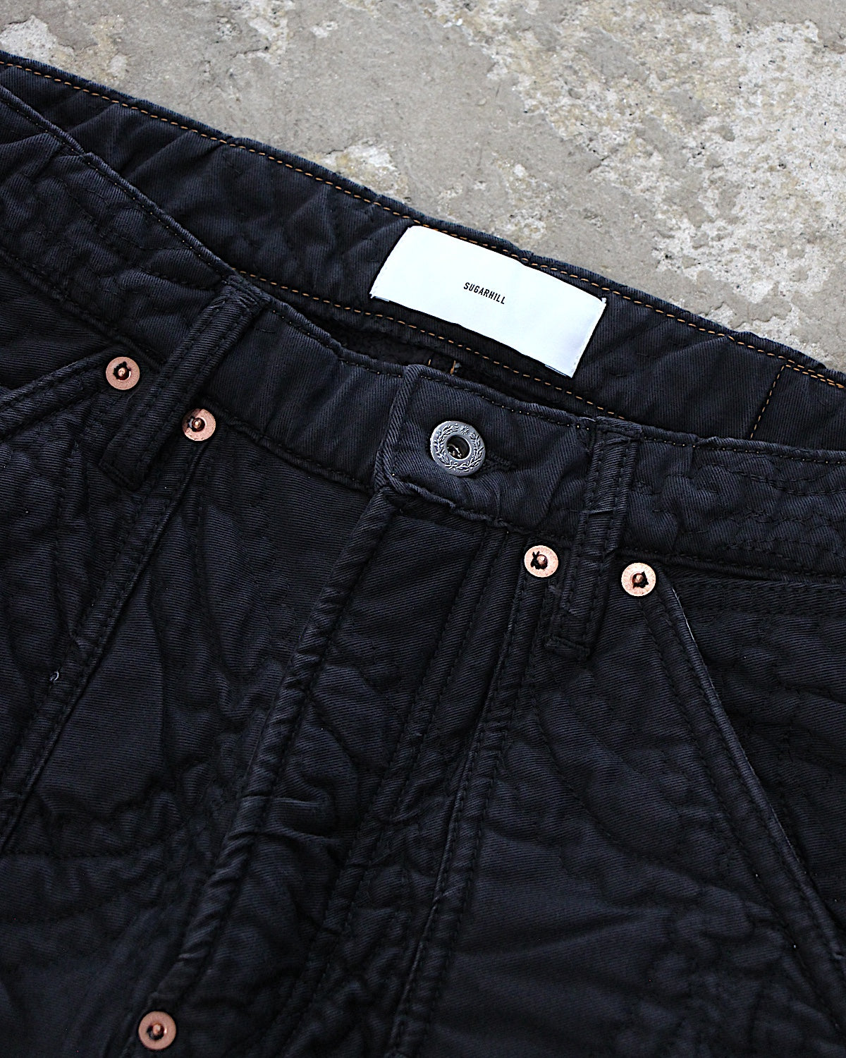 SUGARHILL / QUILTED DOUBLE KNEE PANTS