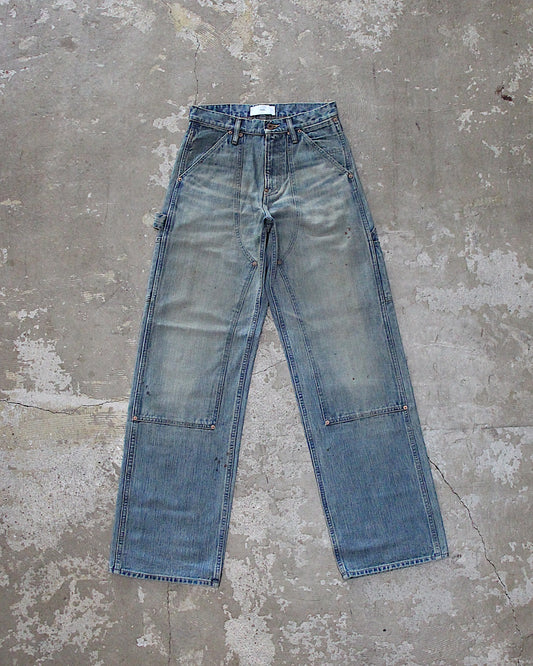 SUGARHILL / FADED MODERN DENIM PANTS PAINTER CUT