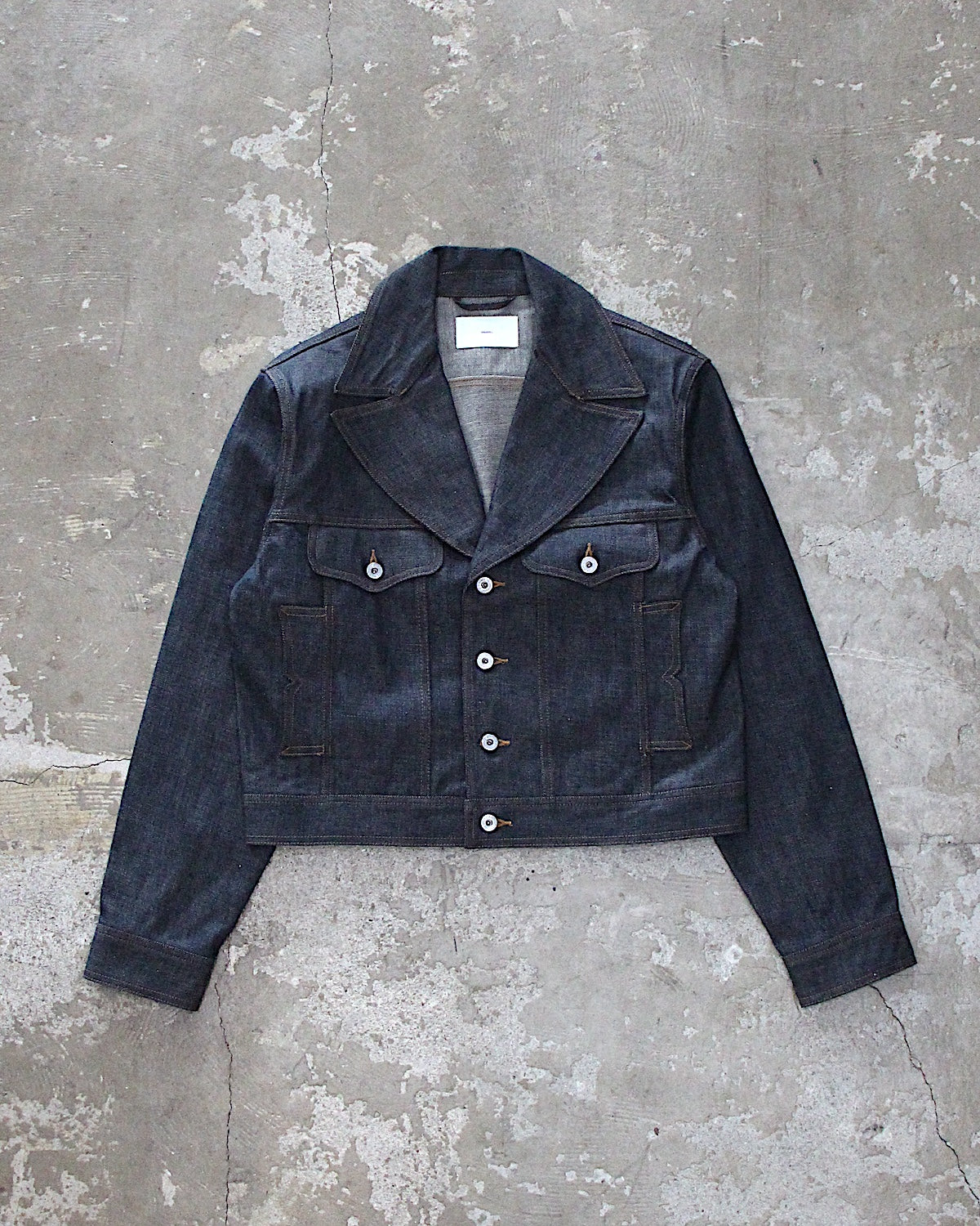 SUGARHILL / LAPEL DENIM JACKET