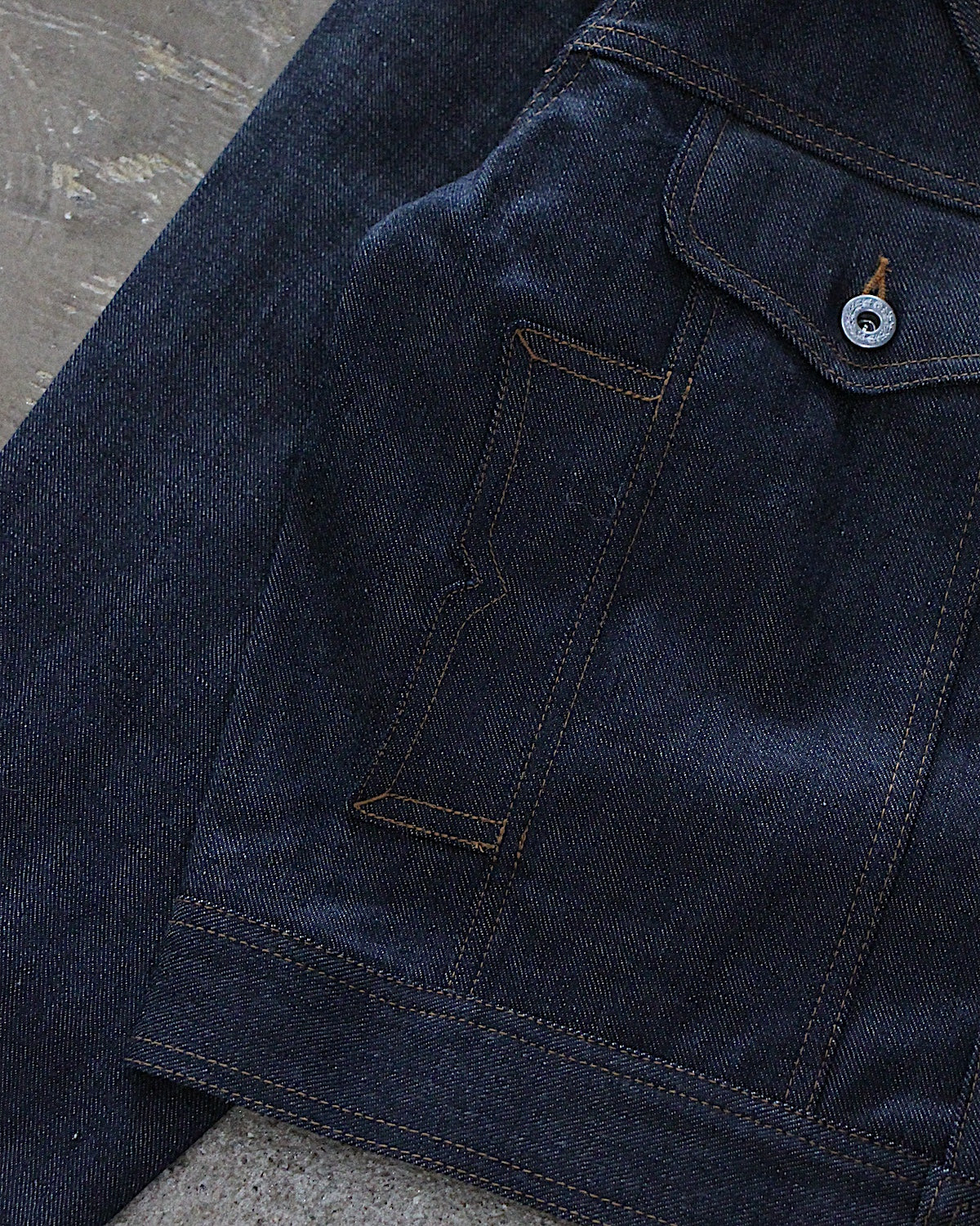 SUGARHILL / LAPEL DENIM JACKET