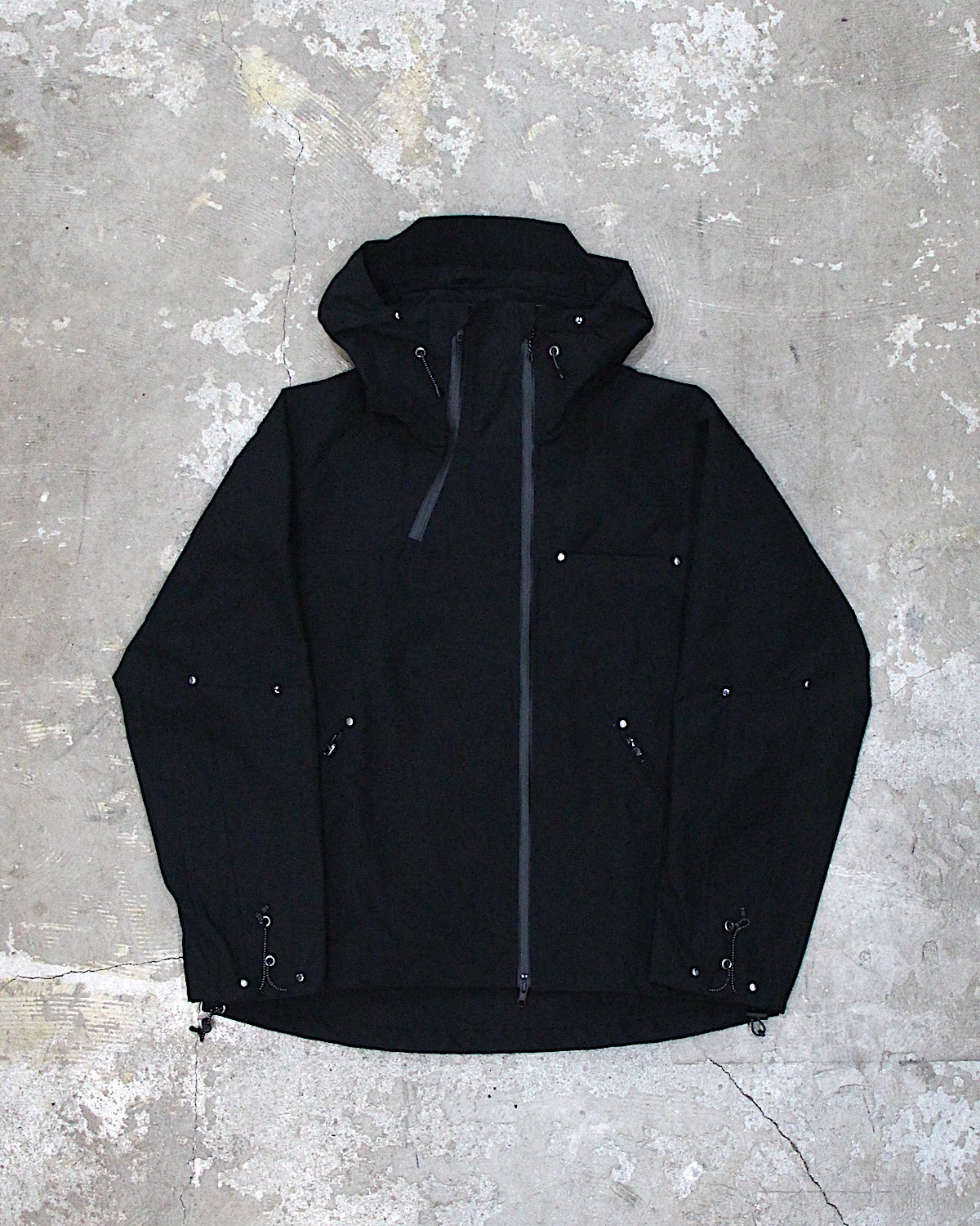 PASTOR NOVA / DIAGONAL HOODED JACKET