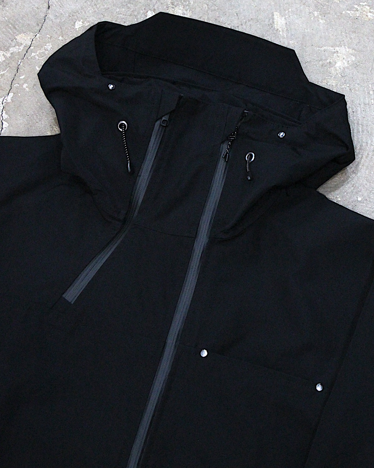 PASTOR NOVA / DIAGONAL HOODED JACKET