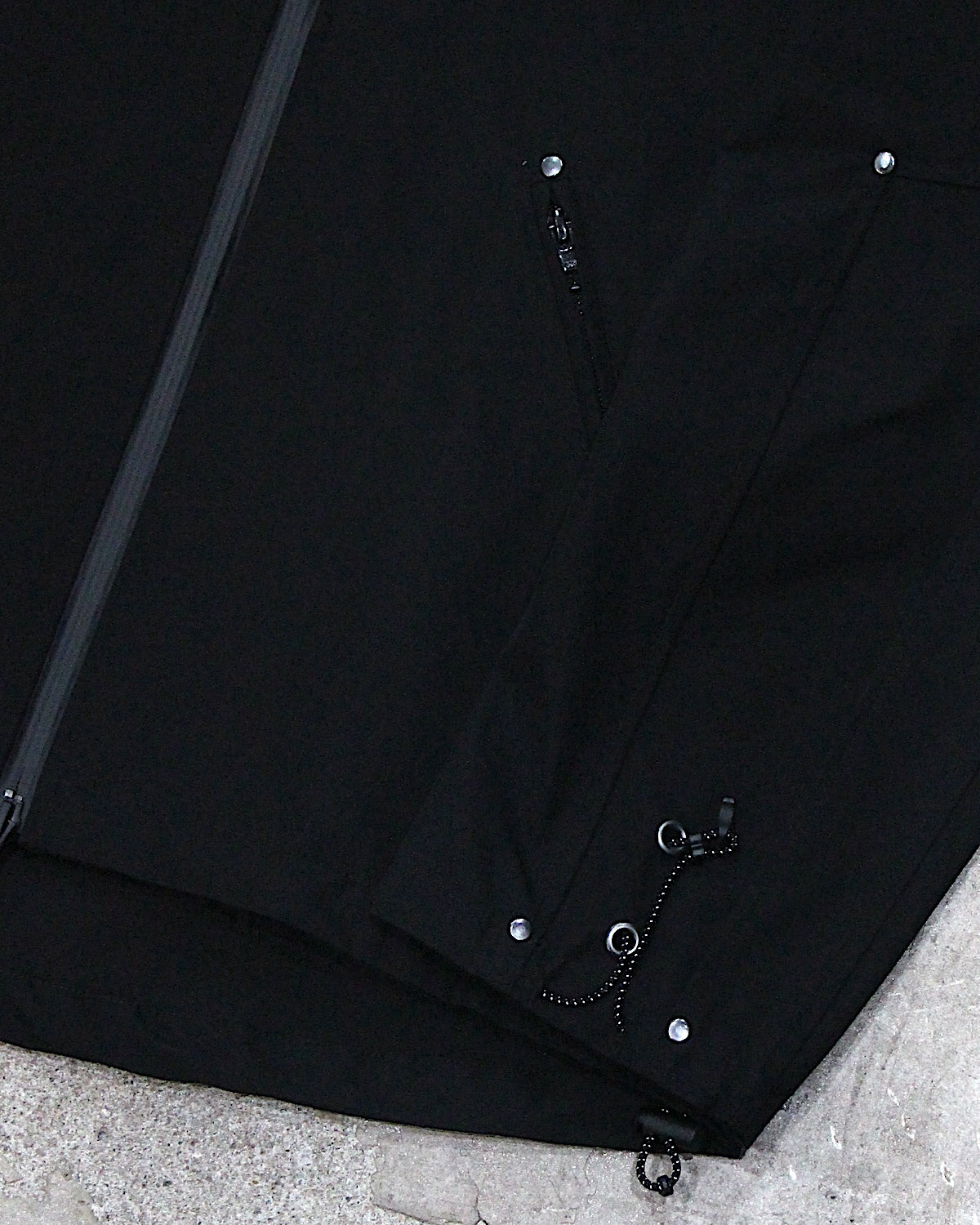 PASTOR NOVA / DIAGONAL HOODED JACKET