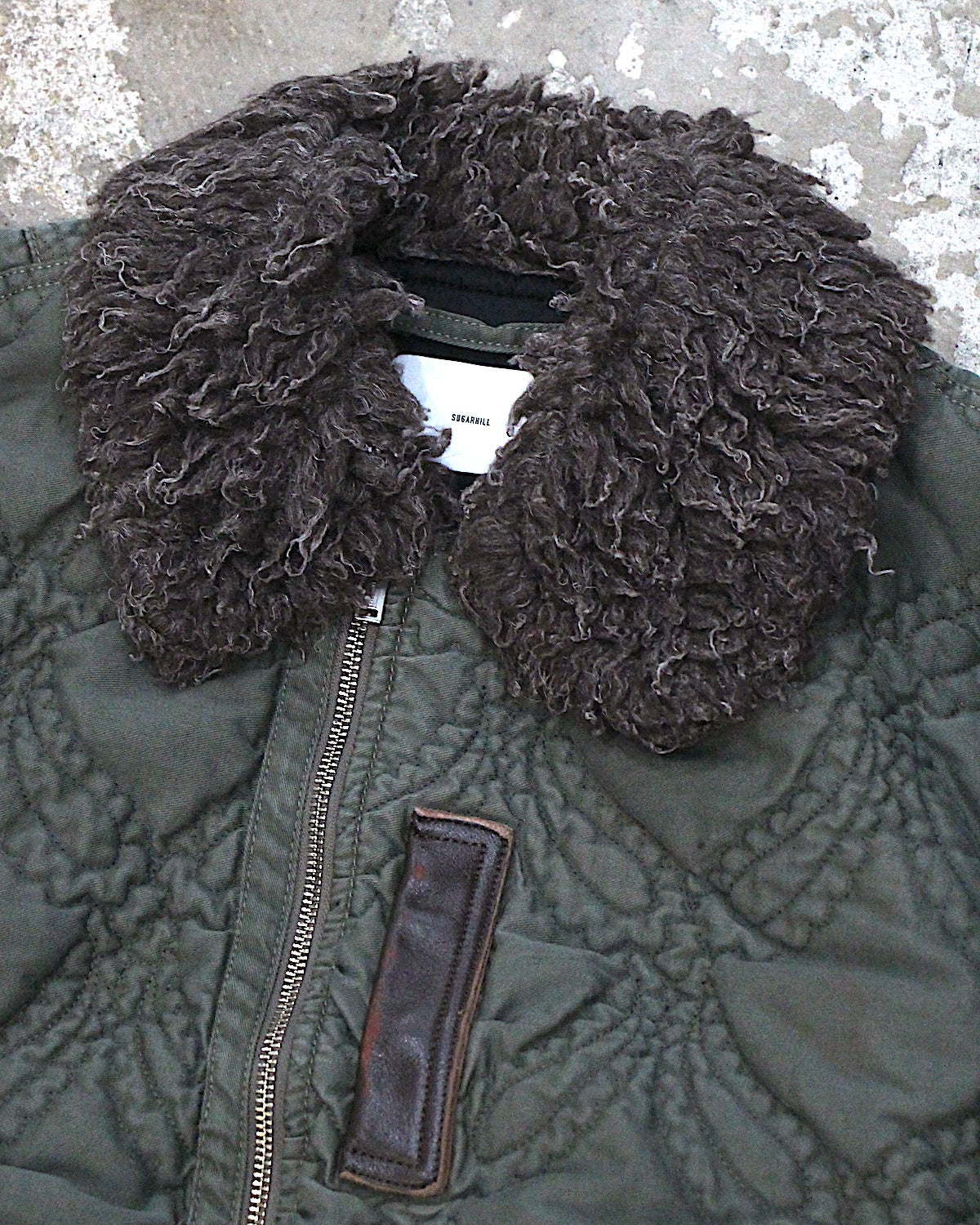 SUGARHILL / QUILTED FLIGHT JACKET