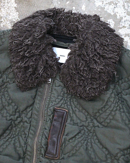 SUGARHILL / QUILTED FLIGHT JACKET