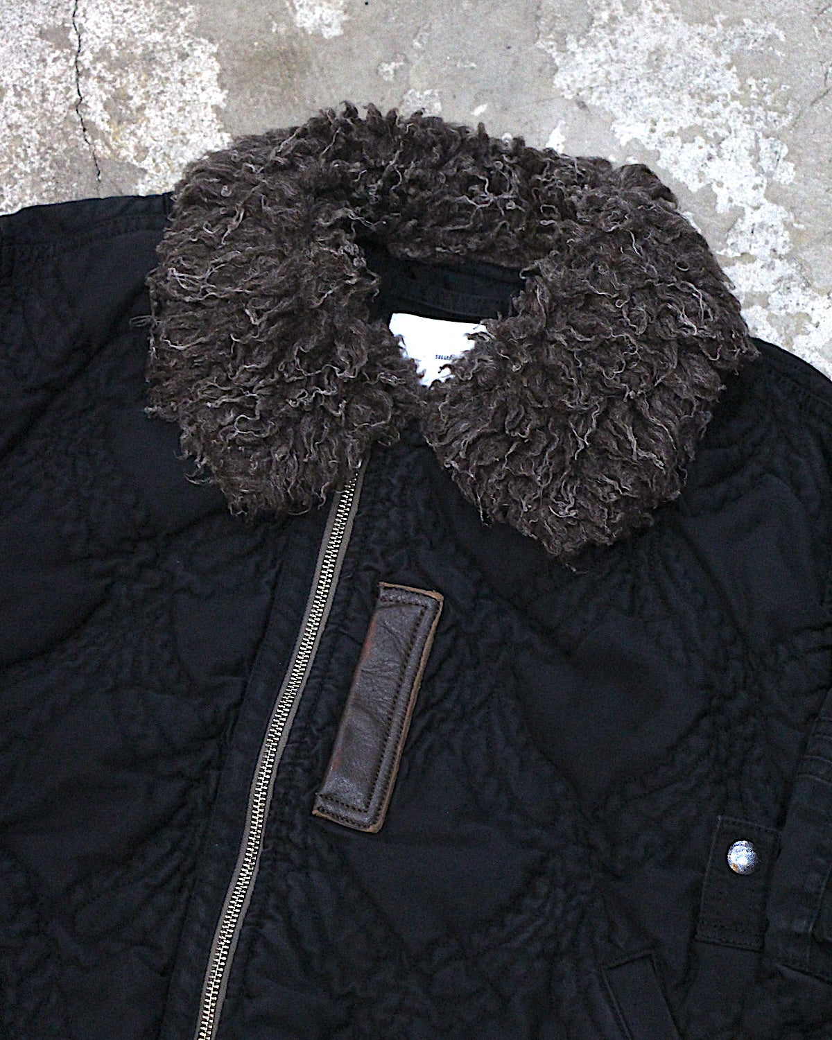 SUGARHILL / QUILTED FLIGHT JACKET