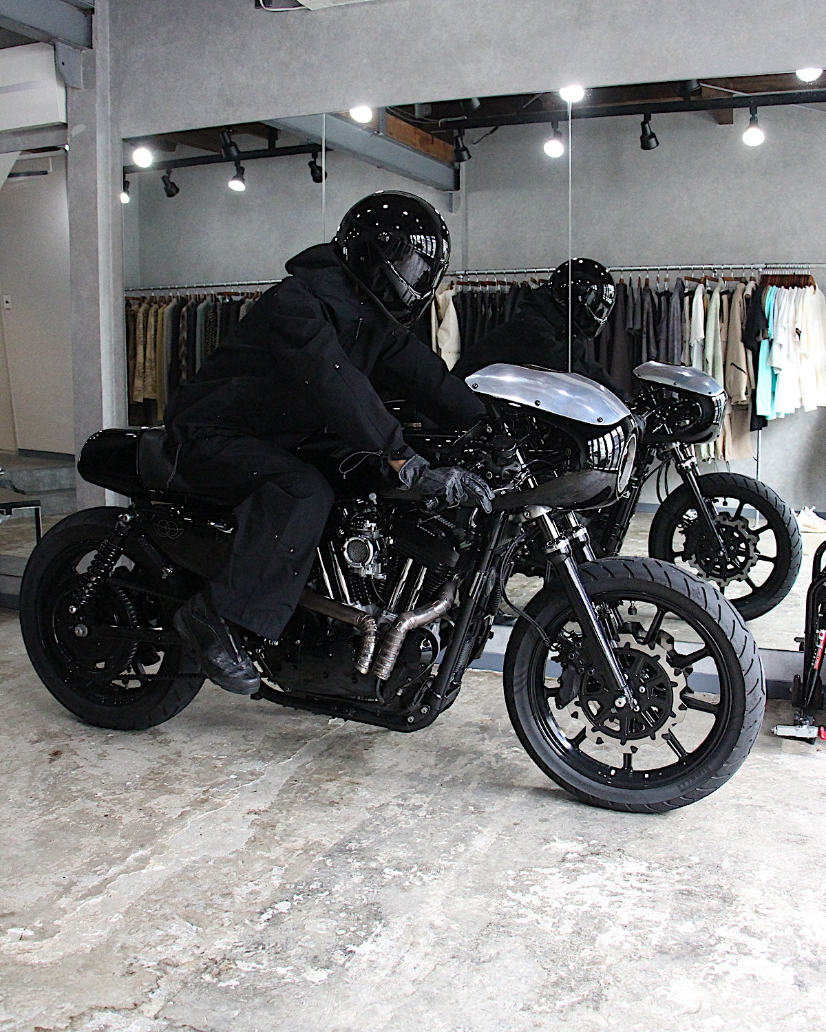 PASTOR NOVA / DIAGONAL HOODED JACKET