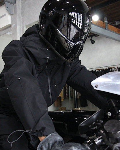 PASTOR NOVA / DIAGONAL HOODED JACKET