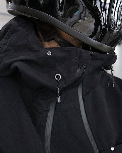 PASTOR NOVA / DIAGONAL HOODED JACKET
