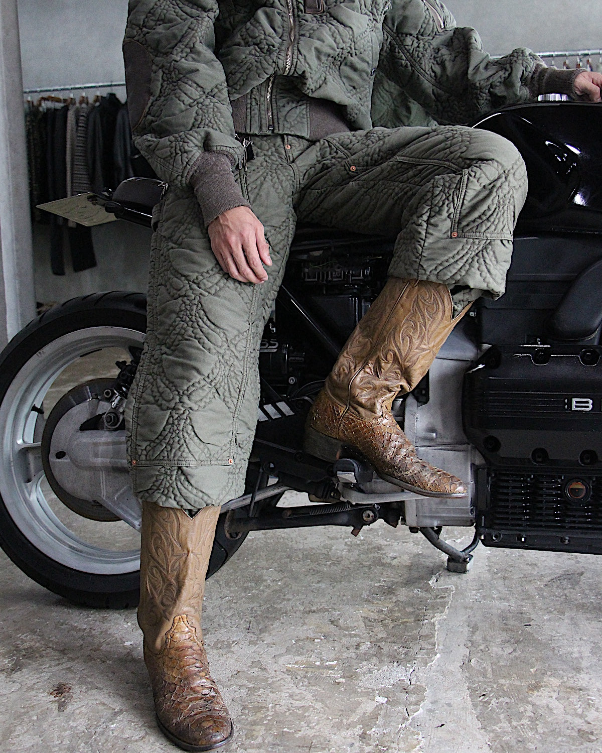 SUGARHILL / QUILTED DOUBLE KNEE PANTS