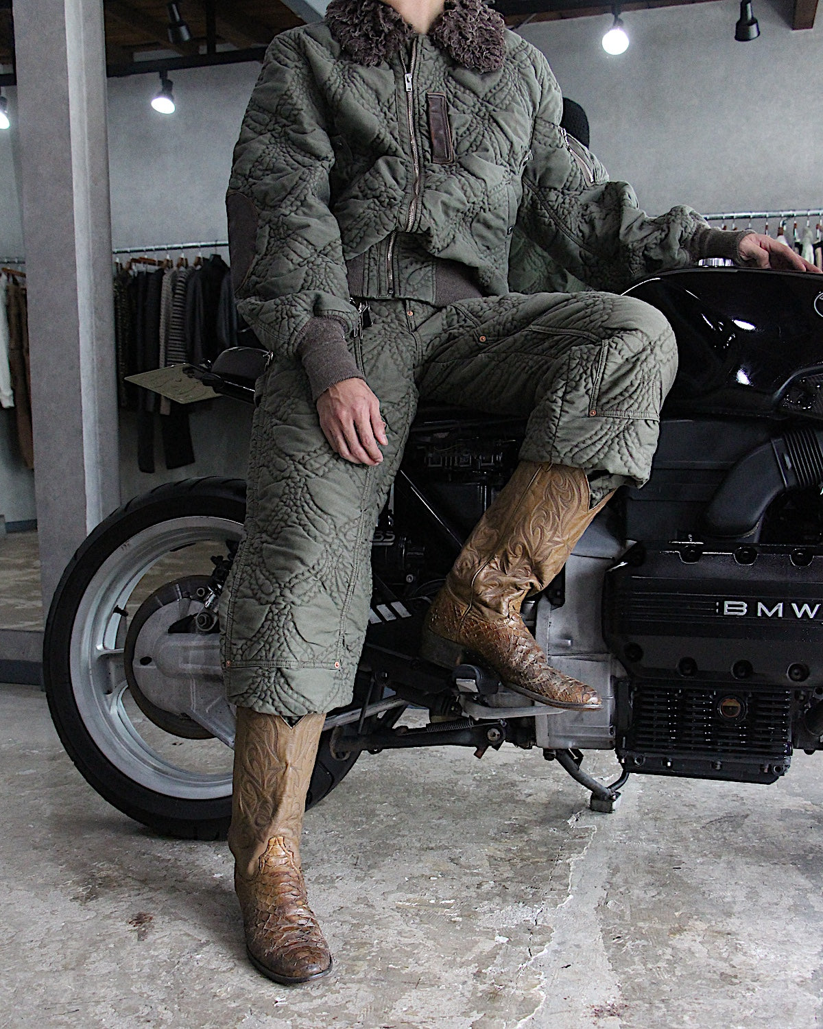 SUGARHILL / QUILTED DOUBLE KNEE PANTS
