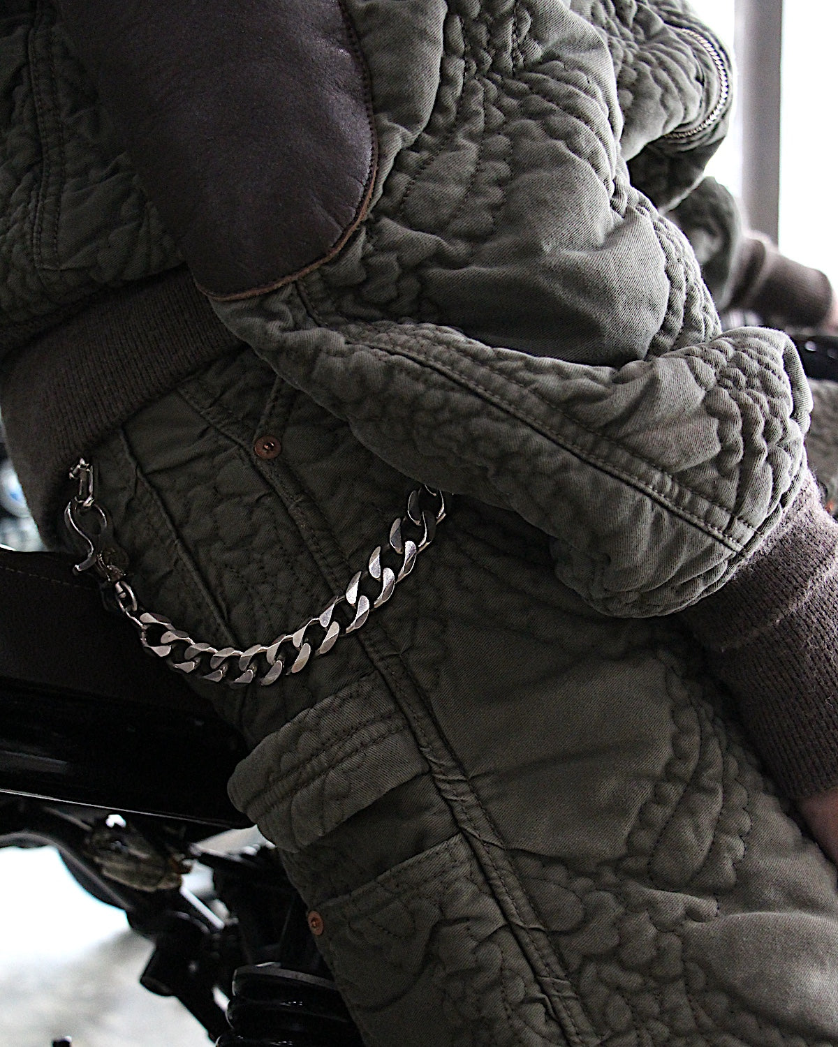 SUGARHILL / QUILTED FLIGHT JACKET