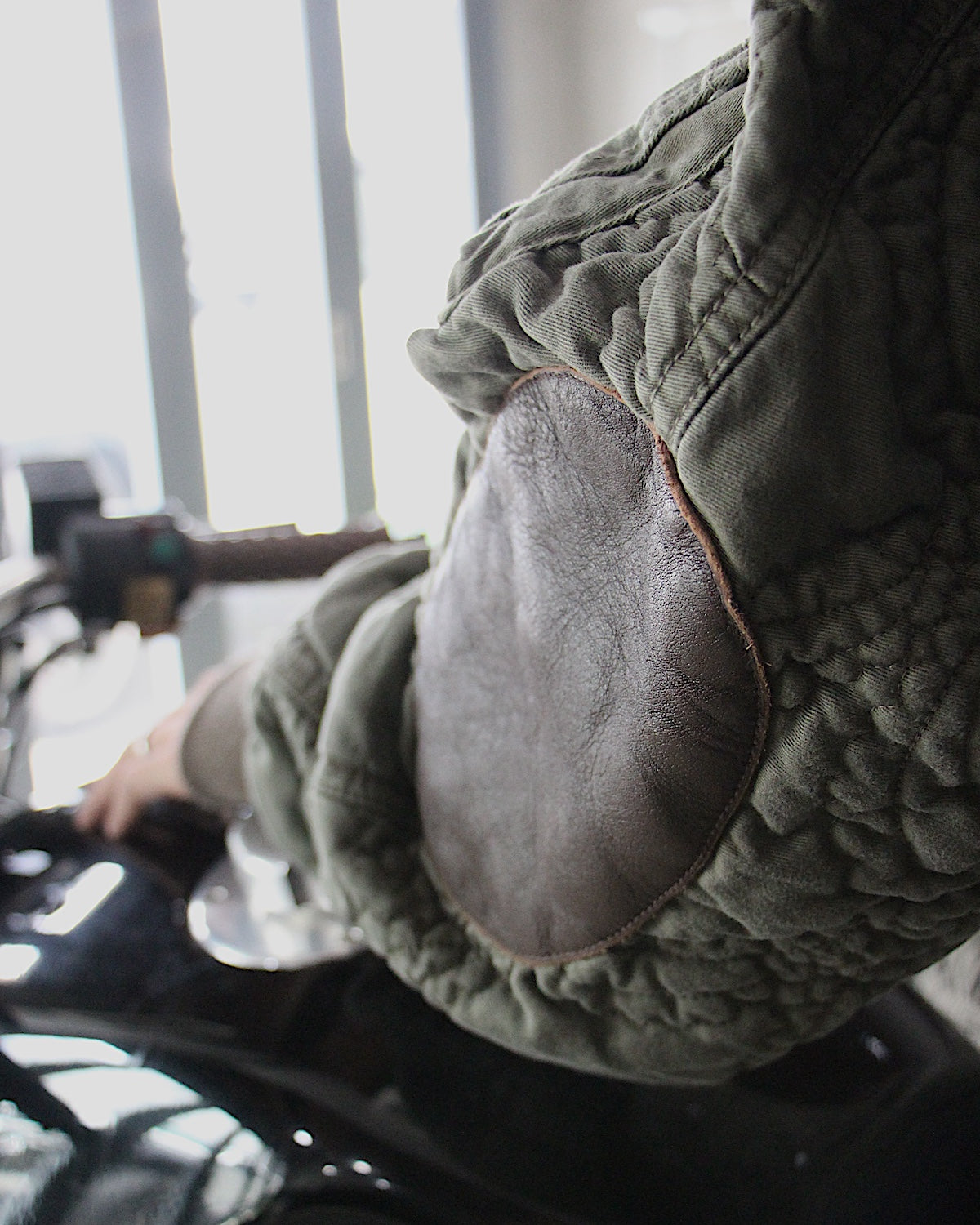 SUGARHILL / QUILTED FLIGHT JACKET
