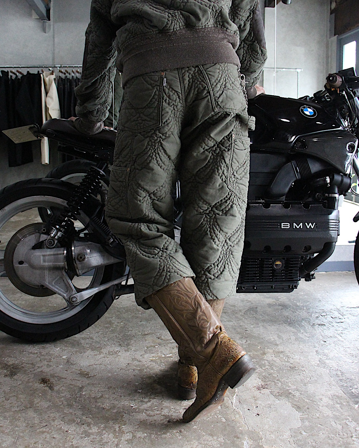 SUGARHILL / QUILTED DOUBLE KNEE PANTS